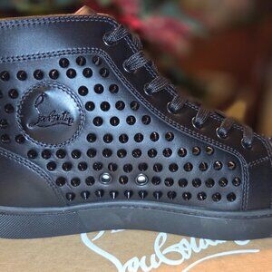 Christian Louboutin Louis Spikes Black SZ 42.5 9.5
